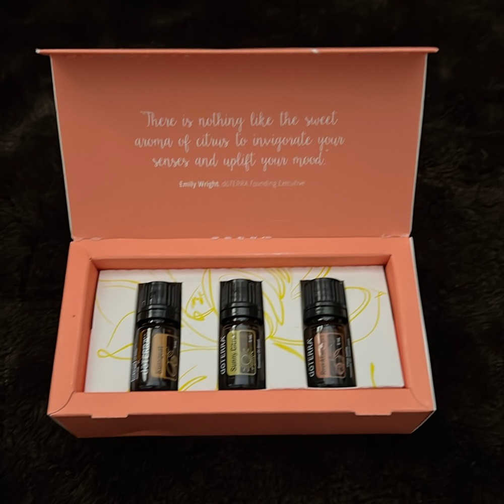 NWOT-DoTERRA💜 AROMA citrus 3 exclusive oils.Kumquat, Sunny Citrus, Red Mandarin
